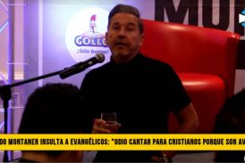 Ricardo Montaner Insulta a EvangÃ©licos: â€œOdio cantar para Cristianos porque son Avaros e Inconformesâ€�