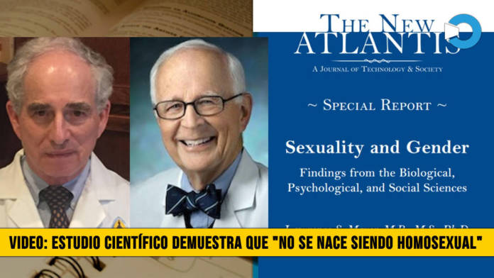 Video: Estudio CientÃ­fico Demuestra que â€œNo se nace siendo Homosexualâ€�