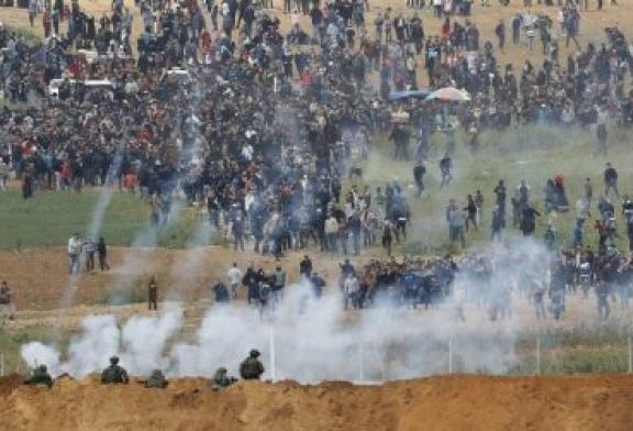 Miles de palestinos intentan invadir a Israel; 7 muertos y centenas de heridos
