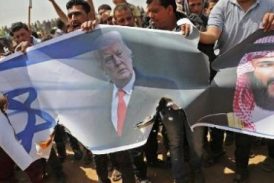 Palestinos de Gaza hacen nuevas protestas y la prensa distorsiona los hechos