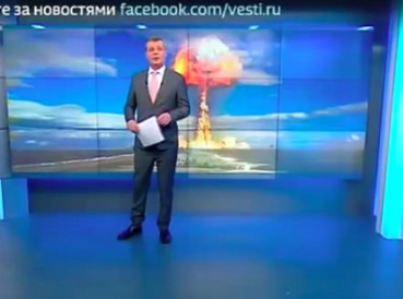TV rusa pide a  televidentes que compren alimentos, previendo “guerra nuclear”