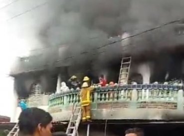 Policía afines al régimen de Daniel Ortega quema viva a familia cristiana