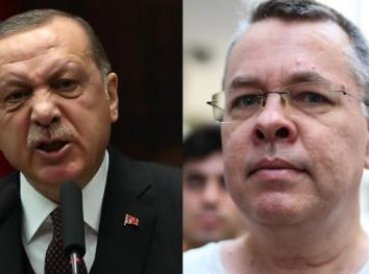 Erdogan rechaza alerta de Trump y dice que mantendrá preso al pastor Brunson
