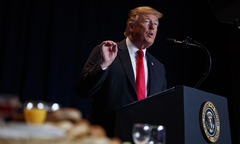 Donald Trump dice que “siempre” protegerá a las personas de fe