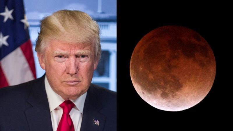 Pastor hace conexión entre Luna de Sangre y Trump