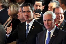 “Ustedes verán la liberación del Señor”, dice Pence a venezolanos