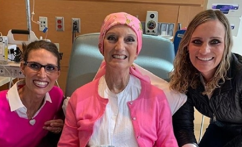 Anne Graham celebra avance en su lucha contra el cáncer
