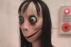 Momo aparece en video infantil, instruyendo niños al suicidio